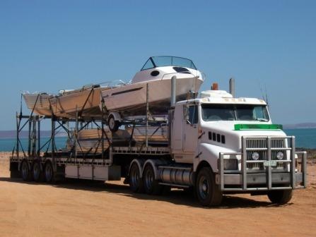 Boat Terminal Transport & Storage - reliable trouble free road transport